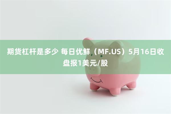 期货杠杆是多少 每日优鲜（MF.US）5月16日收盘报1美元/股