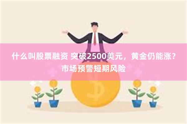 什么叫股票融资 突破2500美元，黄金仍能涨？市场预警短期风险