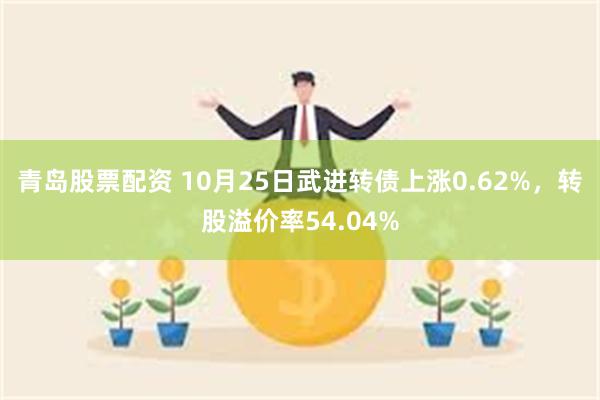 青岛股票配资 10月25日武进转债上涨0.62%，转股溢价率54.04%