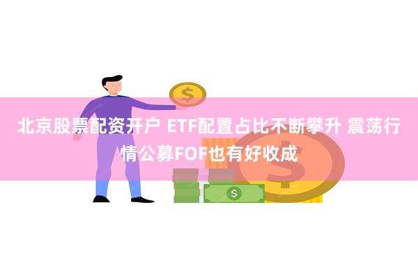 北京股票配资开户 ETF配置占比不断攀升 震荡行情公募FOF也有好收成